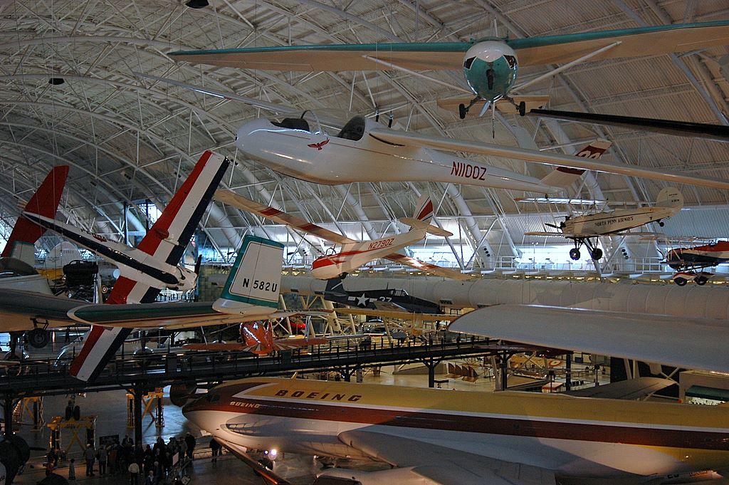 Das Air- und Spacemuseum in Dulles