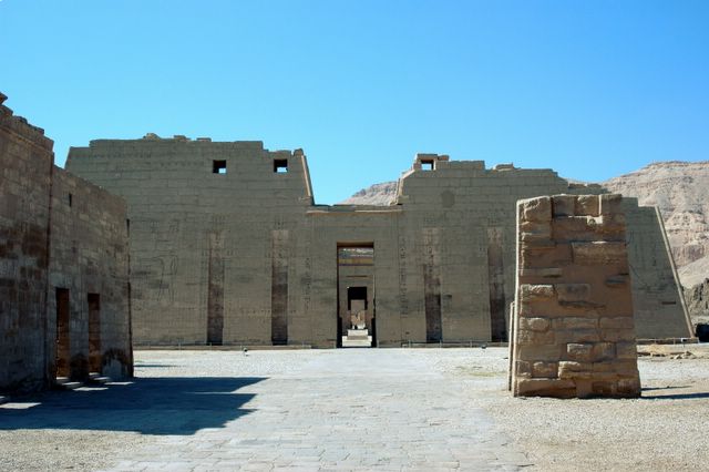 Ein Tempel bei Luxor