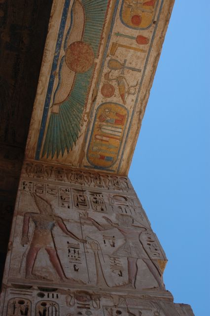 Ein Tempel bei Luxor