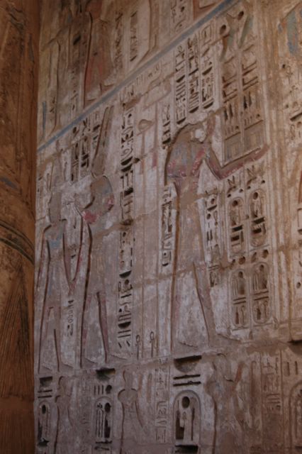 Ein Tempel bei Luxor