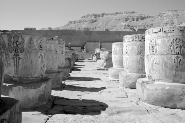 Ein Tempel bei Luxor