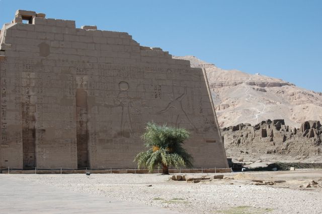 Ein Tempel bei Luxor