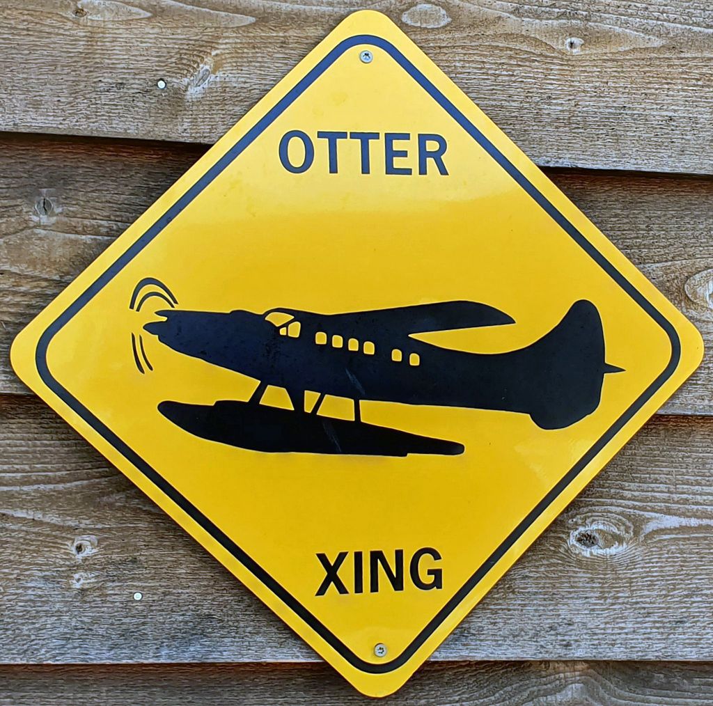 Otter Warnung in Juneau