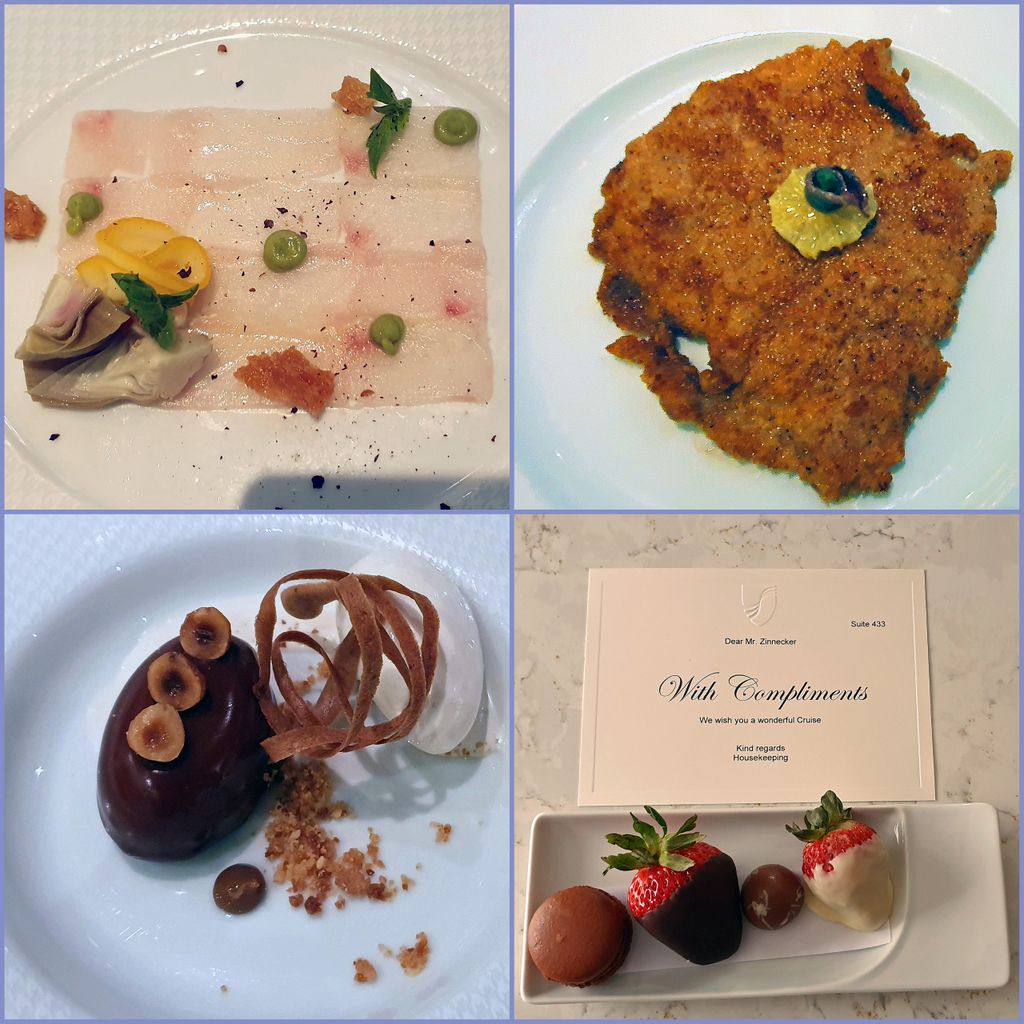 Essen auf der Seabourn Sojourn