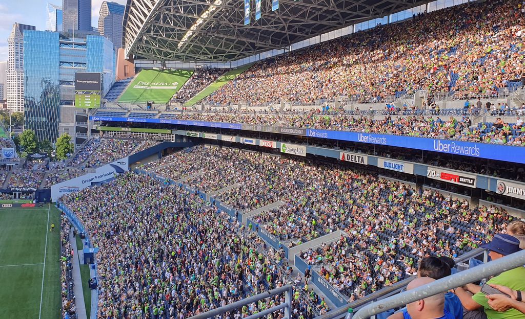 Zuschauer bei Seattle Sounders – Los Angeles Galaxy