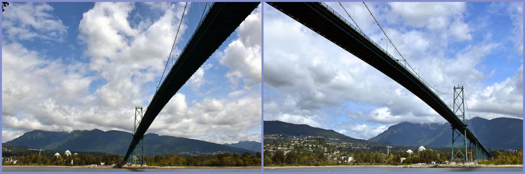 Die Lions Gate Bridge in Vancouver