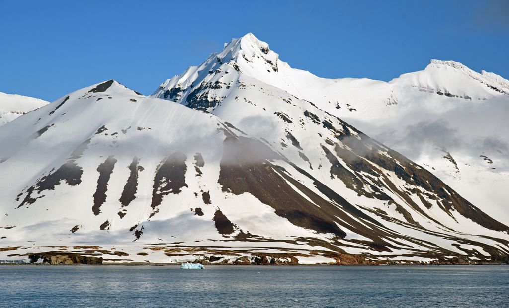 Blick auf Burgerbukta, Spitzbergen