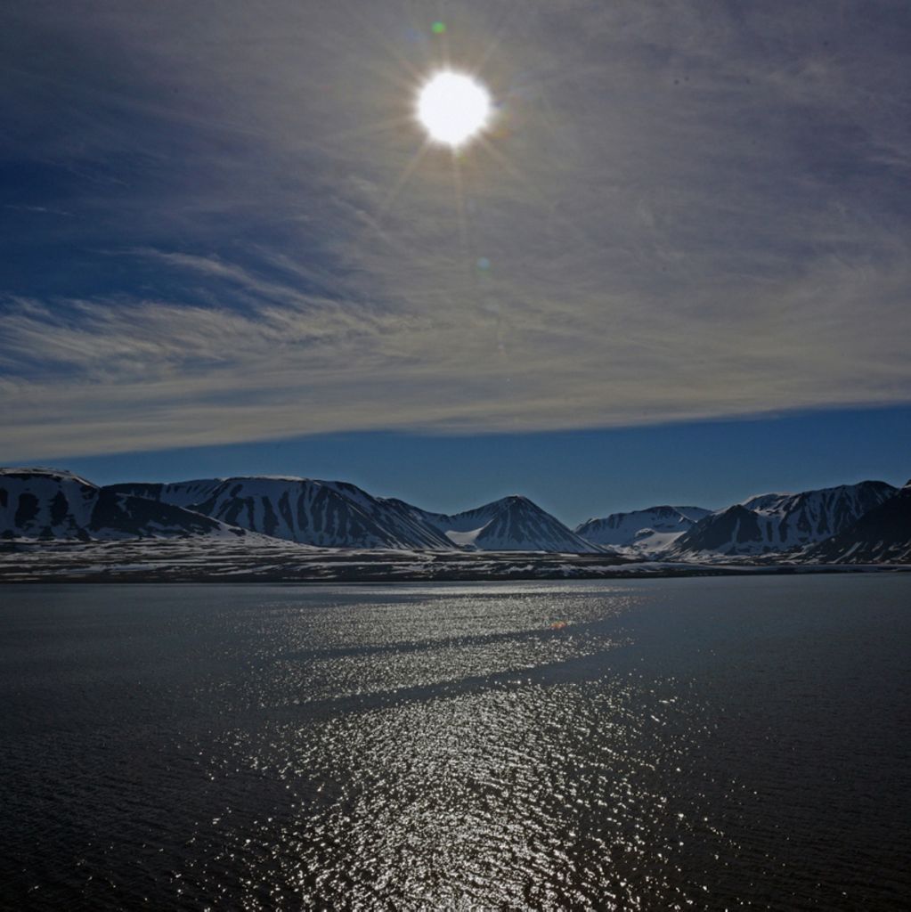 Guten Morgen Spitzbergen