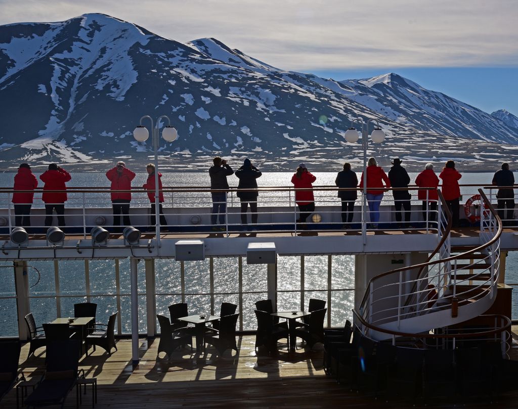 Whale Watching auf der MS Cloud, Spitzbergen