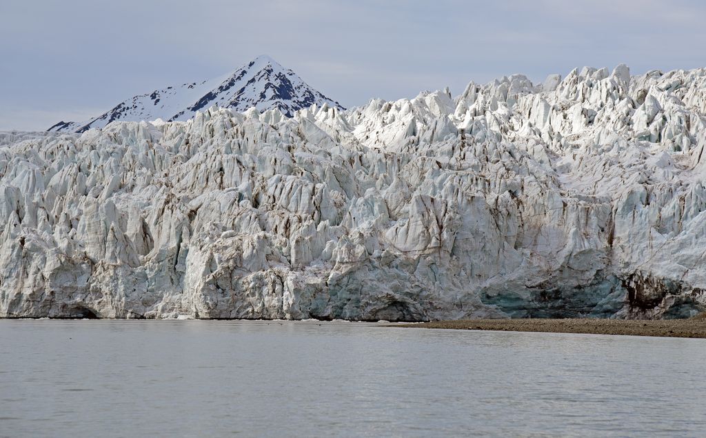 Ein Gletscher bei Alkhornet, Spitzbergen