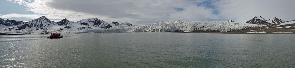 Ein Gletscher bei Alkhornet, Spitzbergen