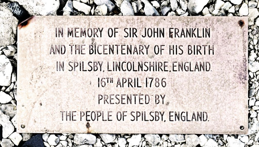 Die Bürger von Spilsby ehren John Franklin auf Beechey Island