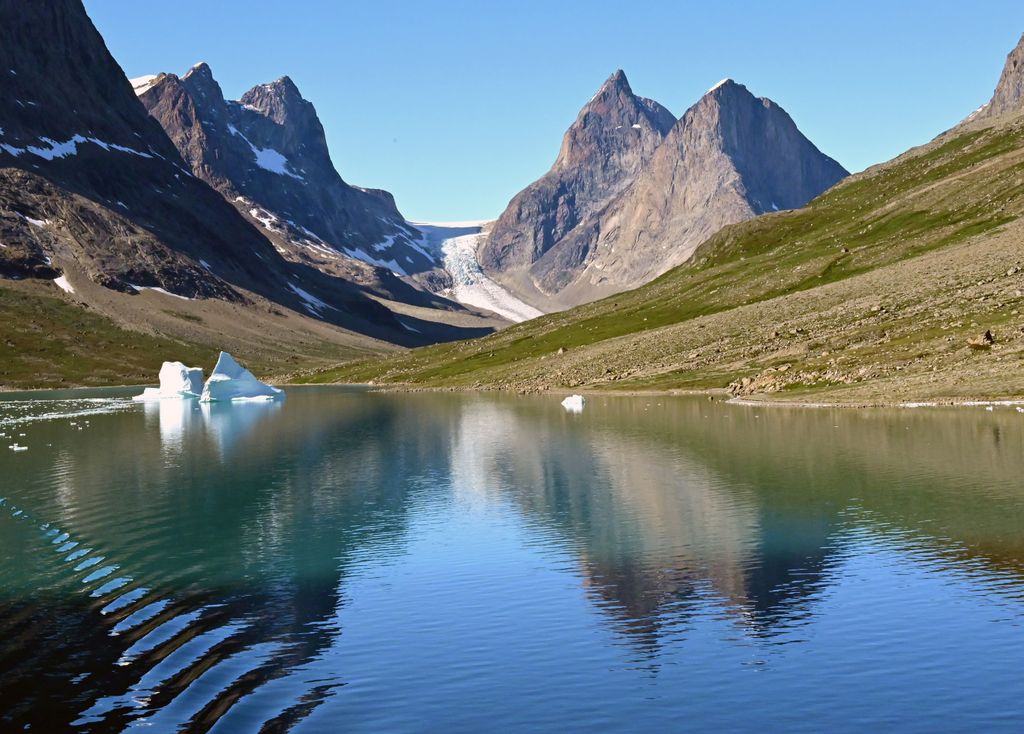 Gletscherlandschaft im Skjoldungensund