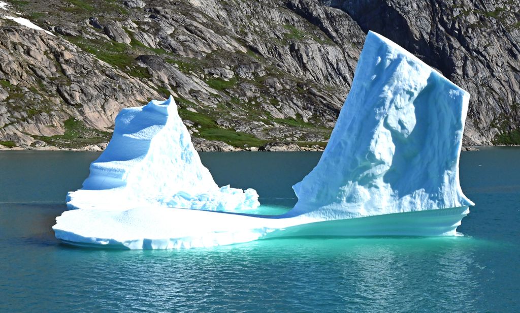 Eisberge im Skjoldungensund