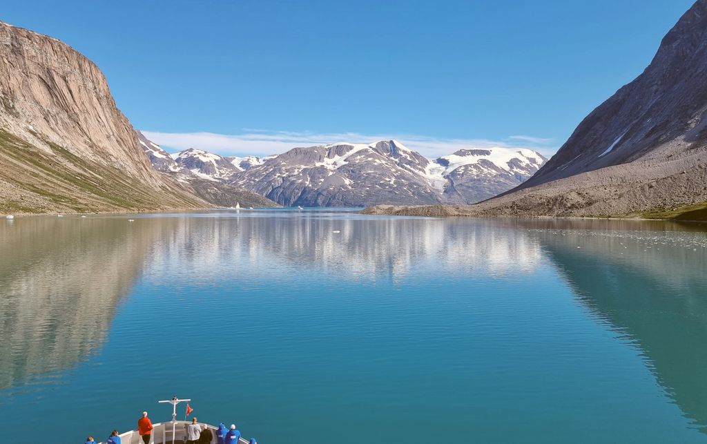 Die Landschaft im Skjoldungensund