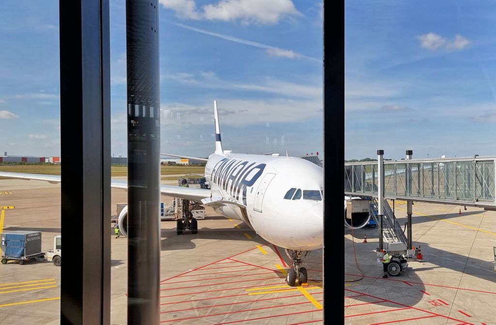 Finnair A330 in Hannover