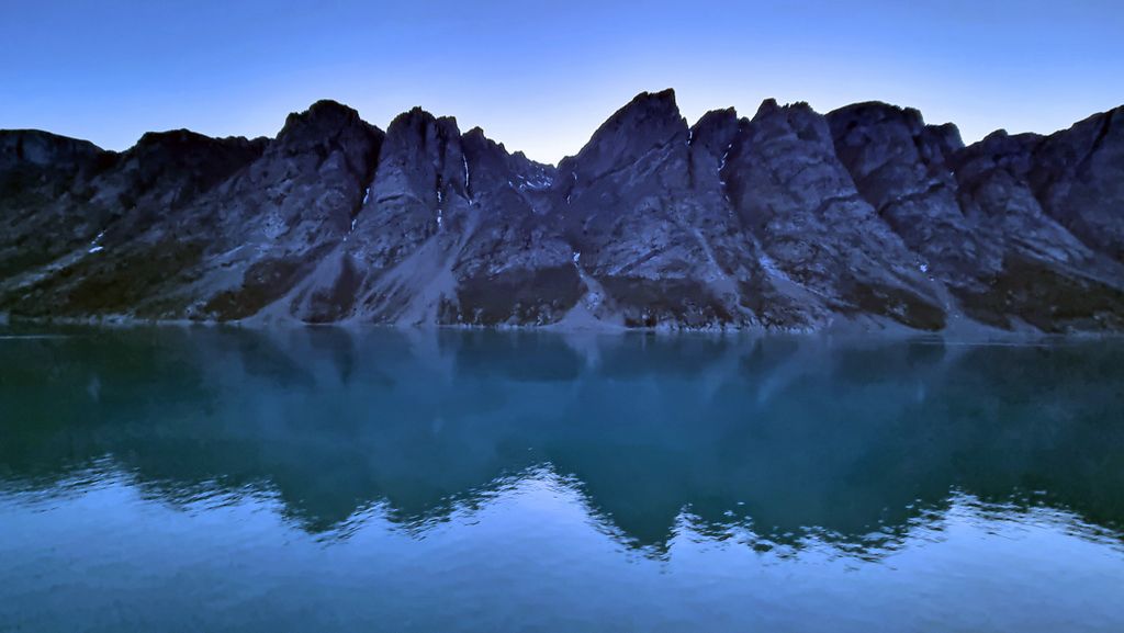 Blaues Grönland