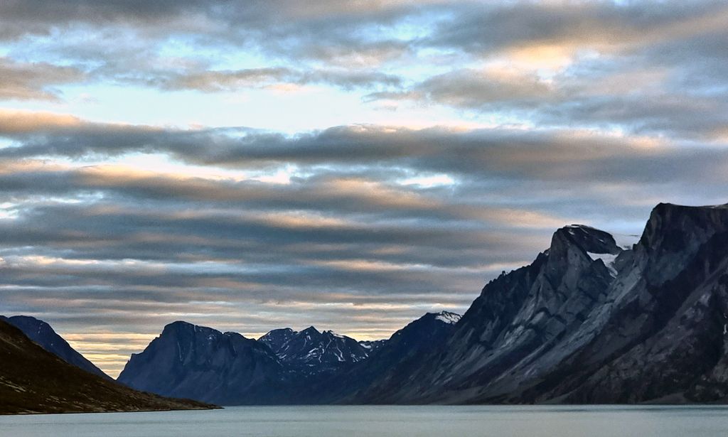 Abendliche Stimmung im Kangerlussuaq-Fjord