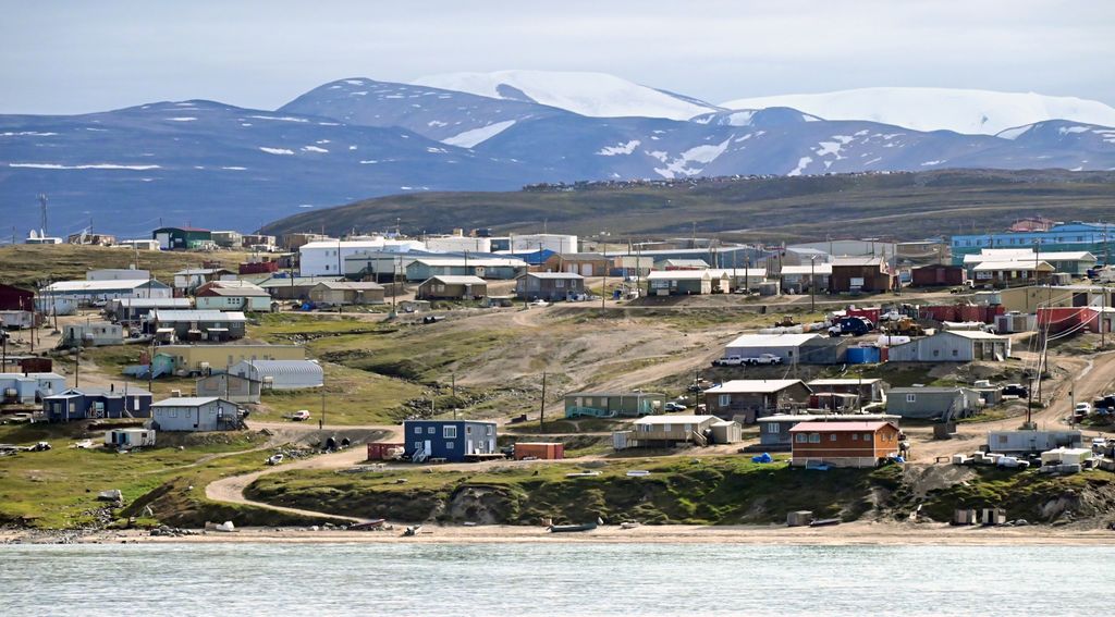 Blick auf Pond Inlet