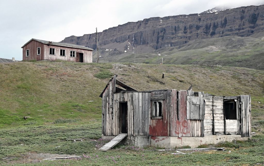 Ruinen auf Qullissat