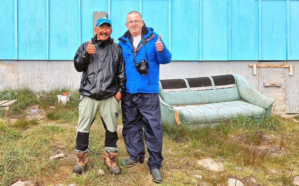 Ein Inuk aus Siorapaluk und Zinni