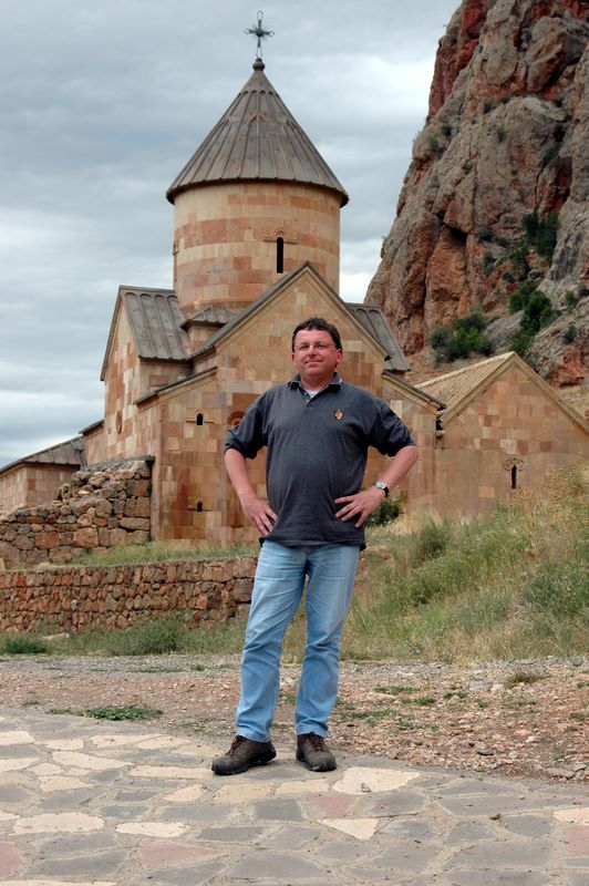 Zinni im Kloster Noravank