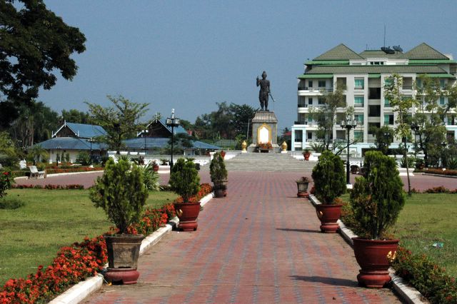 In Vientiane, der Hauptstadt von Laos