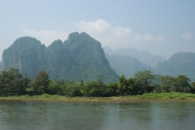 Bergland um Vang Vieng