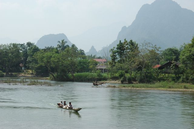 Bergland um Vang Vieng