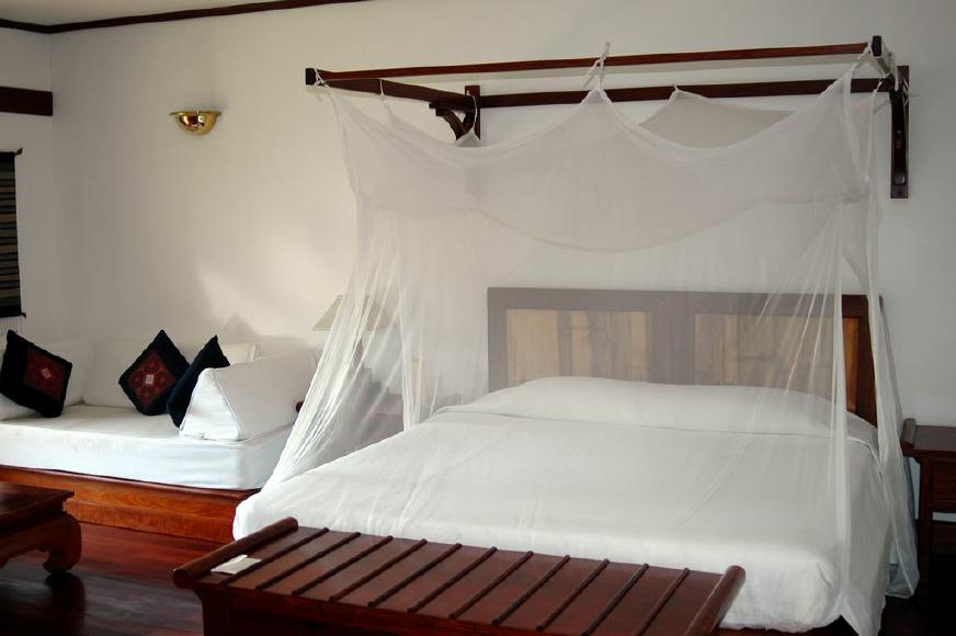Mein Zimmer im Hotel 'La Résidence Phou Vao' Luang Prabang