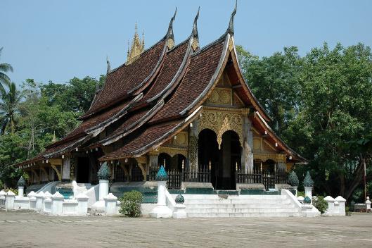 Ein Kloster in Luang Prabang