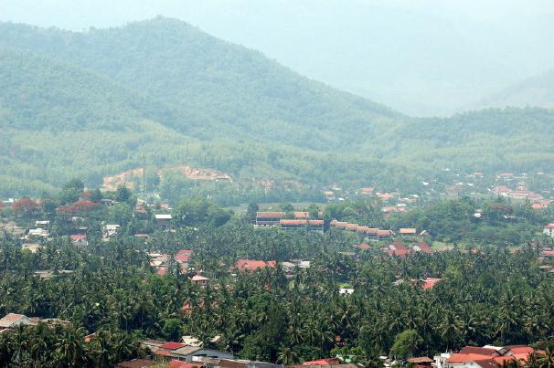 Blick auf Luang Prabang