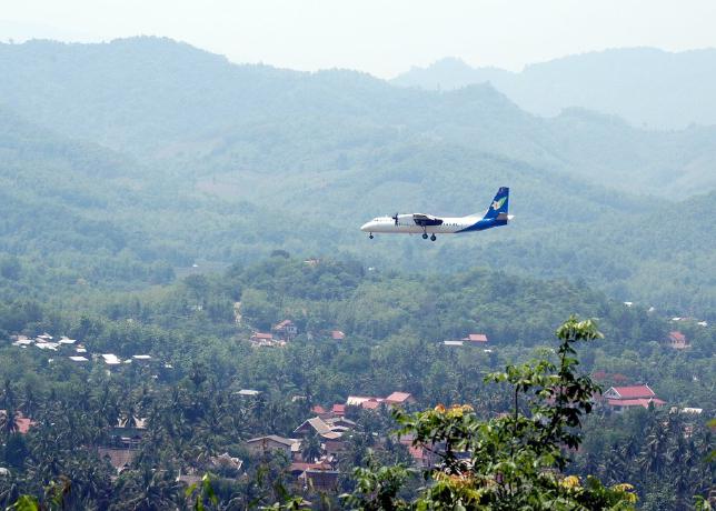 Blick auf Luang Prabang