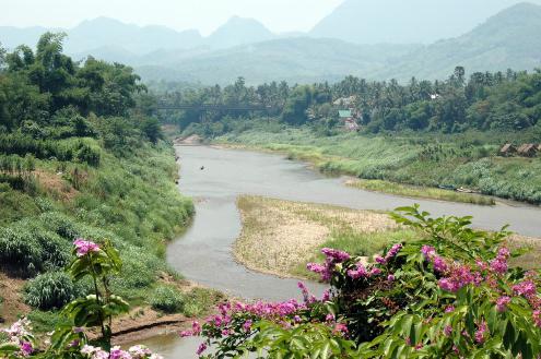 Blick auf Luang Prabang