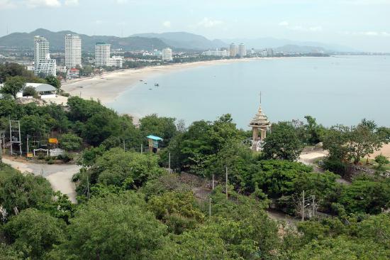 Blick auf Hua Hin