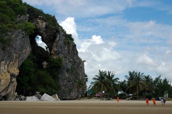 Strand in der Nähe von Hua Hin