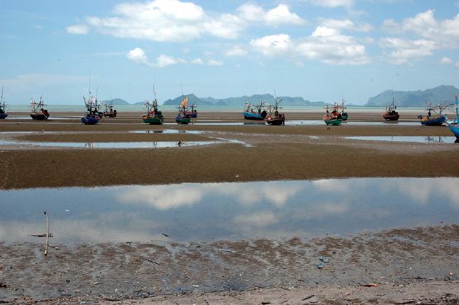 Strand in der Nähe von Hua Hin