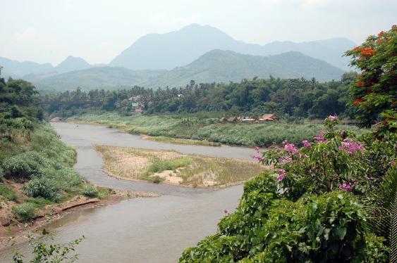 Blick auf Luang Prabang