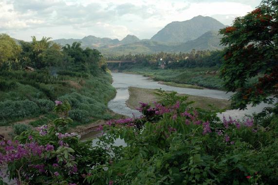 Blick auf Luang Prabang