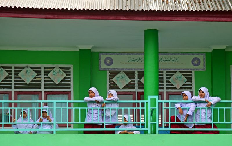 Schulkinder in Sabang / Weh Island / Indonesien