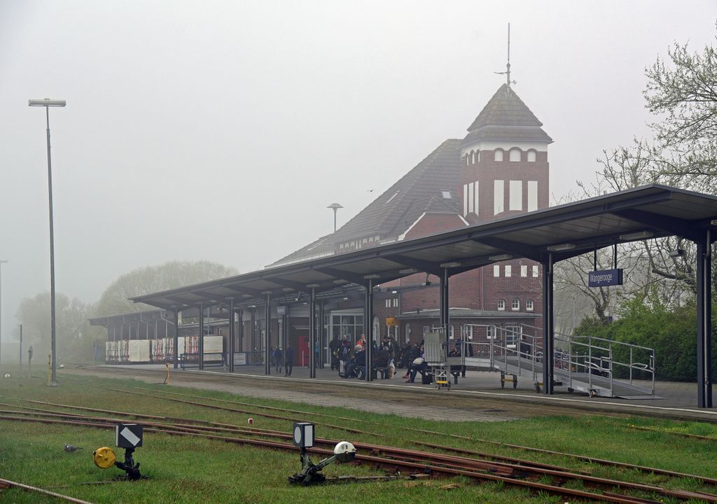 Der Bahnhof von Wangerooge