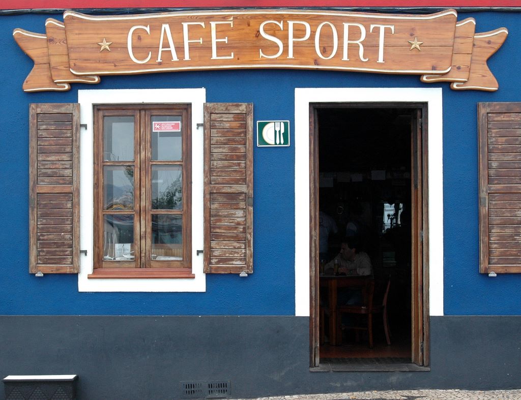 Das populäre 'Cafe Sport'