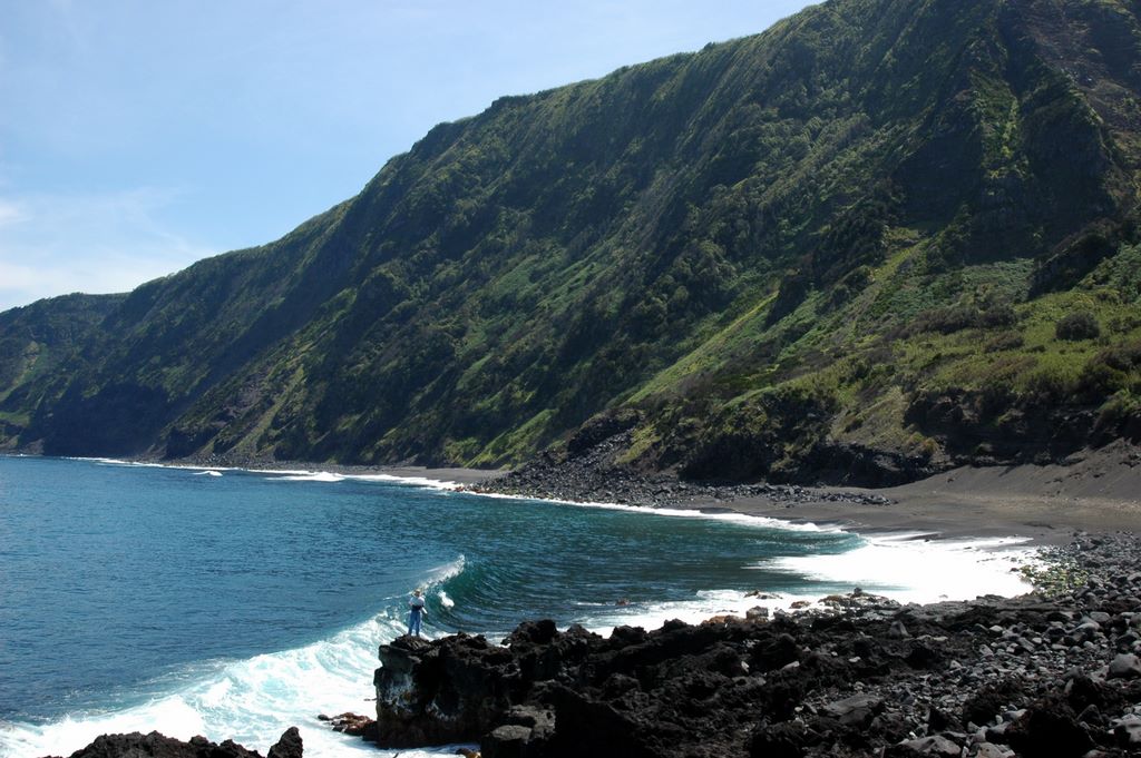 Eine tolle Bucht in Faial