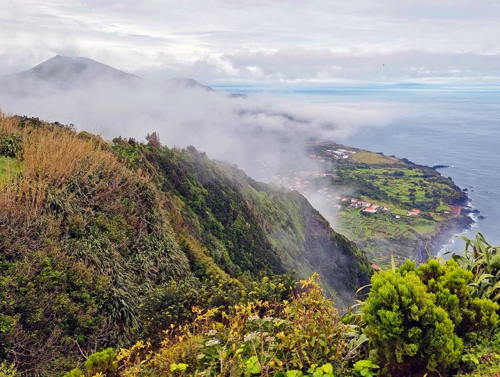 Ausblick auf Faial