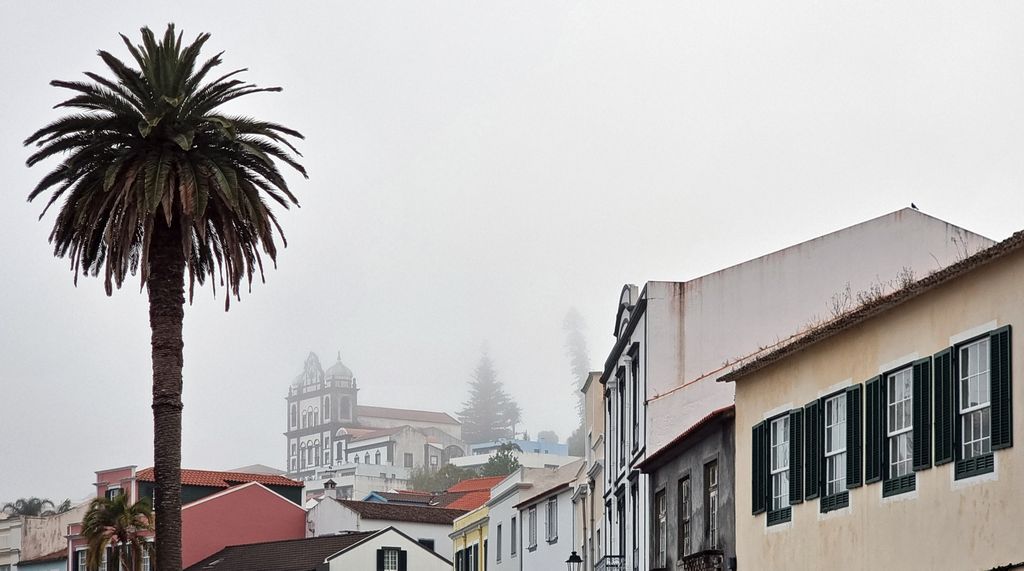 Regen auf Faial