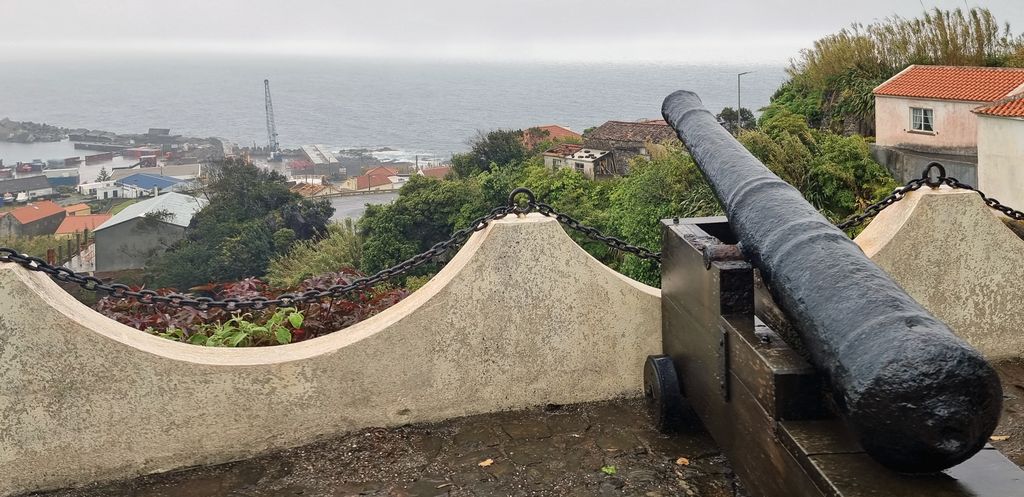 Blick auf Lajes Das Flores