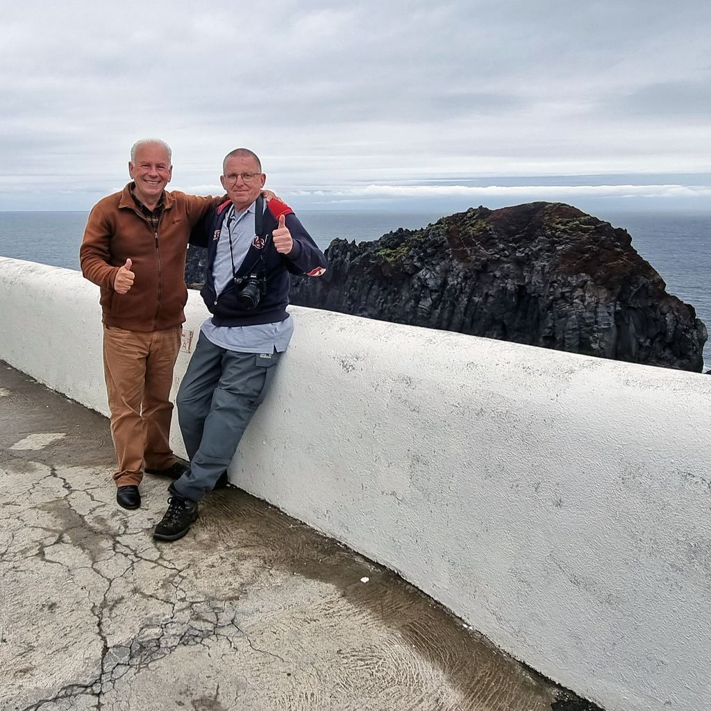 Abschied von Freunden auf Graciosa