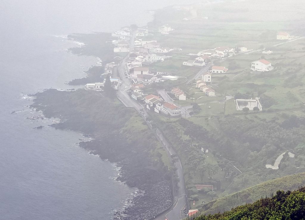 Blick auf Praia da Graciosa auf Graciosa