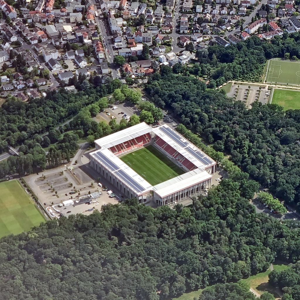 Das Stadion von Kickers Offenbach