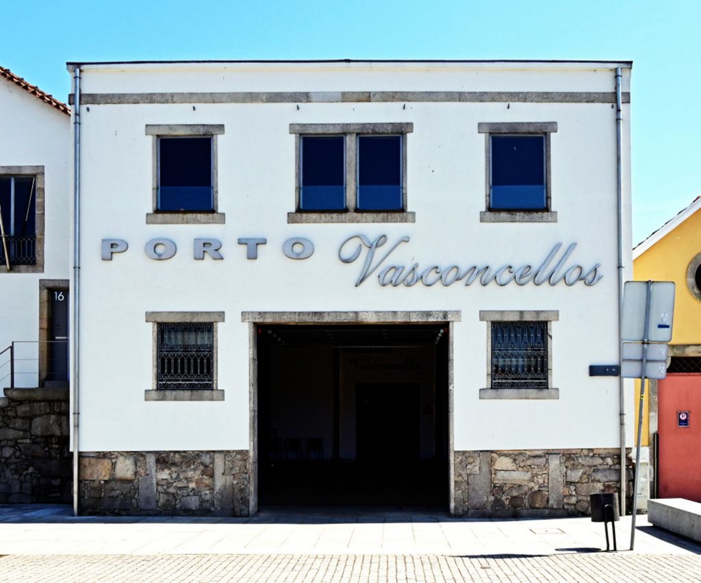 Der Portwein-Keller Vasconcellos in Porto